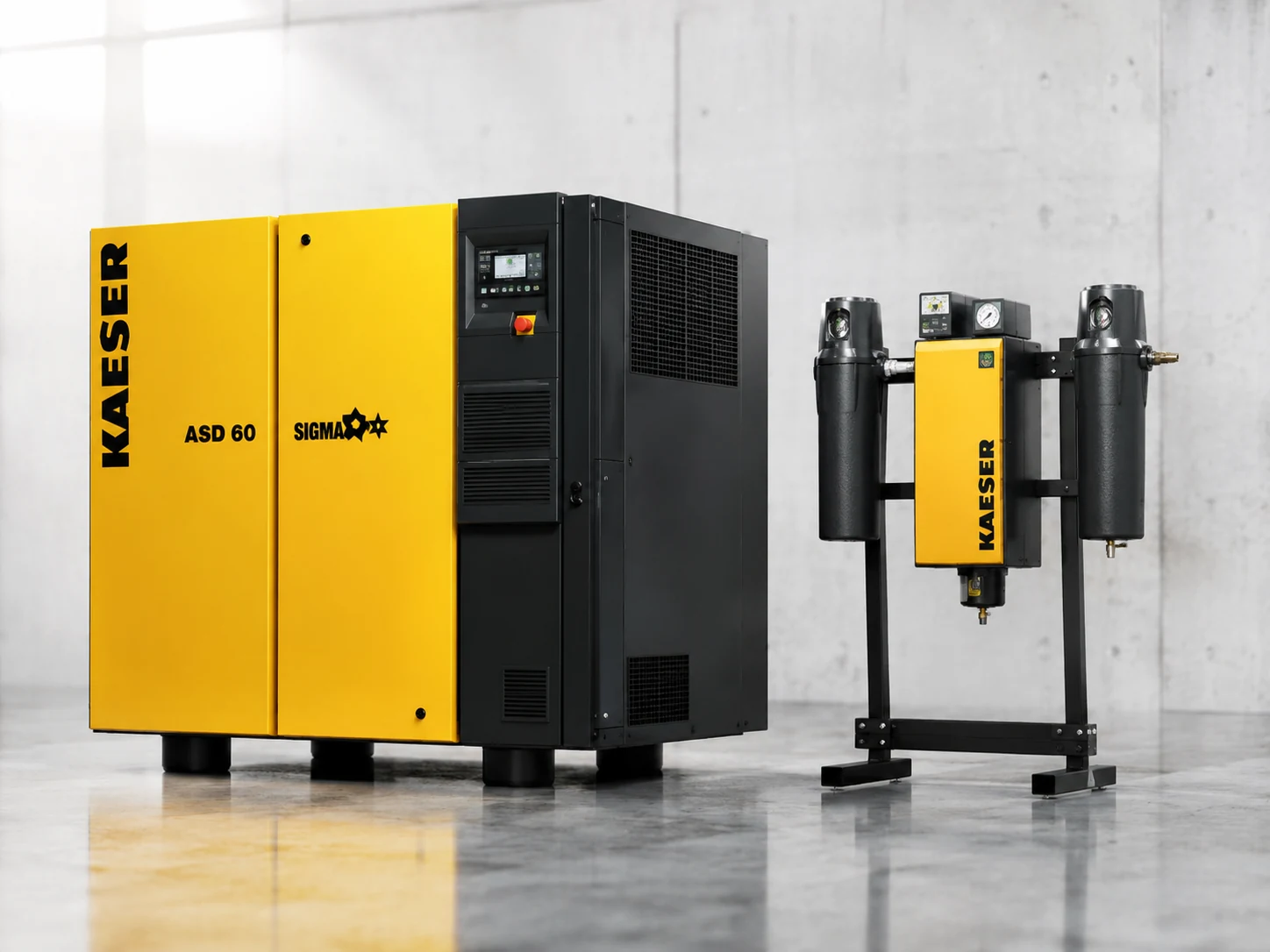 KAESER compressor and air treatment equipment